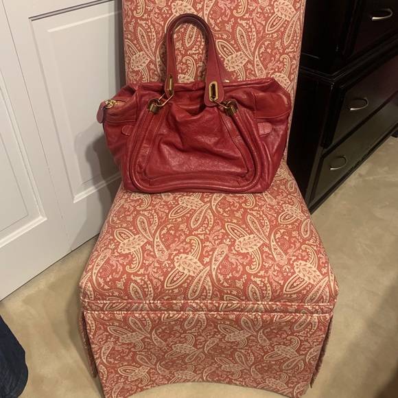 'Chloe Paraty - Medium' Leather Satchel - Picture 2 of 14